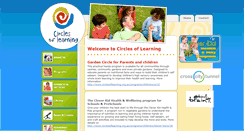 Desktop Screenshot of circlesoflearning.org.au