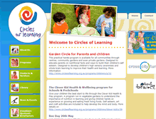 Tablet Screenshot of circlesoflearning.org.au